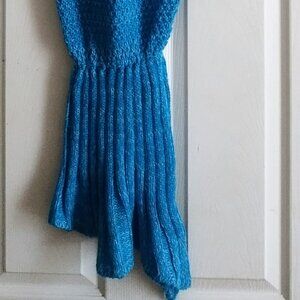 New beautiful knitted 'Mermaid wrap/tail'
